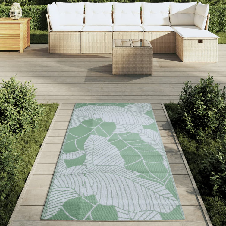Vidaxl Extérieur Rug 80x150 cm Green en polypropène