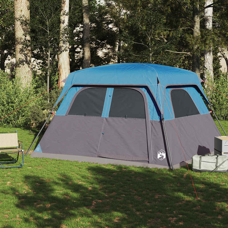 Vidaxl Family 6 Person Blue imperméable