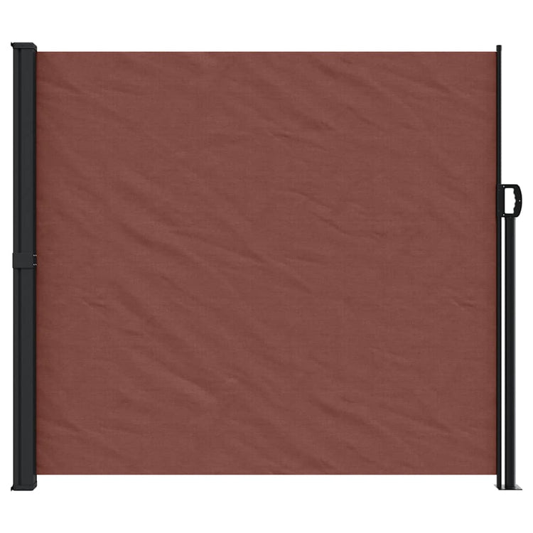 Pare-brise Vidaxl extensible 180x300 cm brun