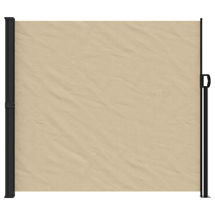 Pare-brise vidaxl extensible 180x300 cm beige