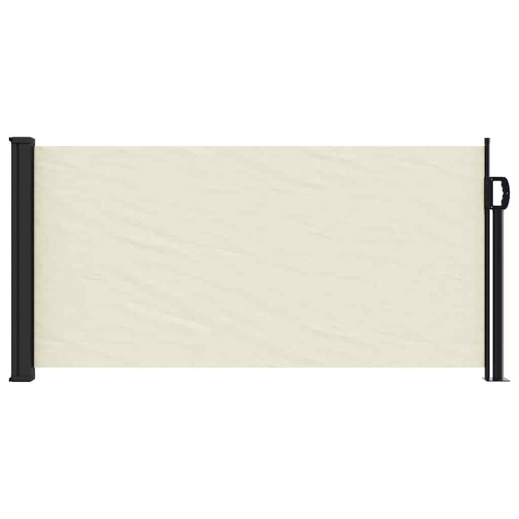 Pare-brise Vidaxl extensible 100x500 cm crème -colored
