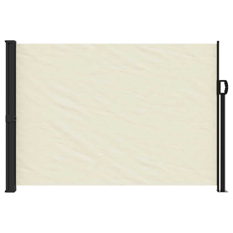 Pare-brise Vidaxl extensible 140x600 cm crème