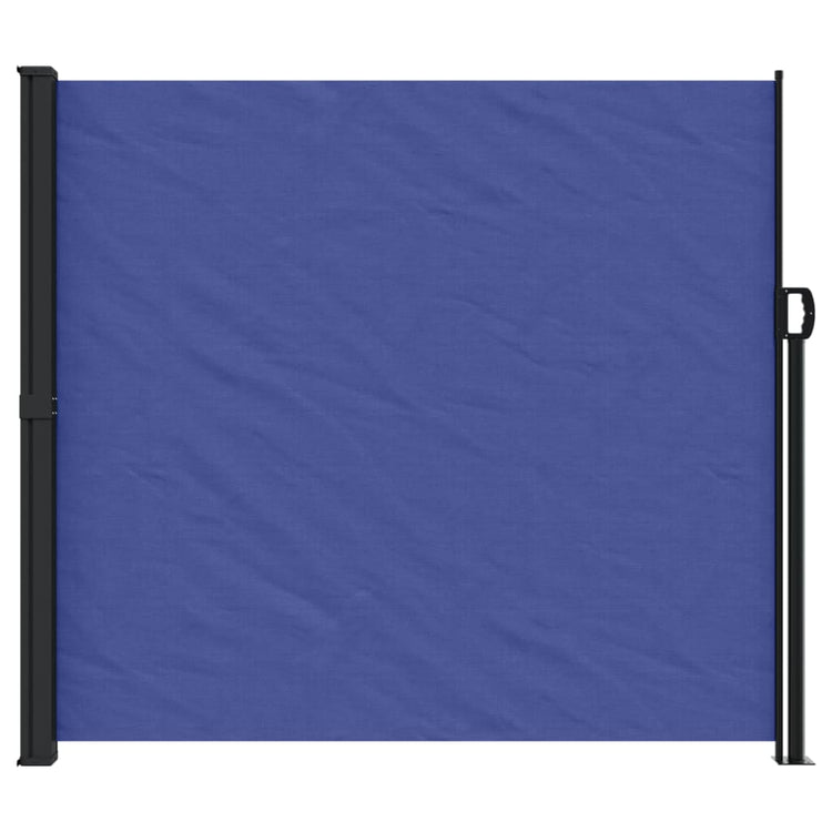 Pare-brise Vidaxl extensible 180x600 cm bleu