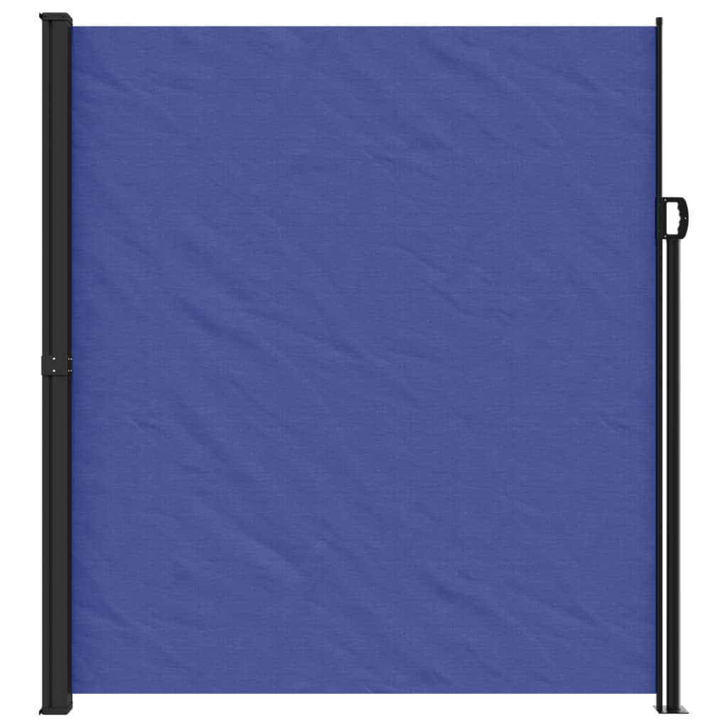 Pare-brise Vidaxl extensible 220x600 cm bleu