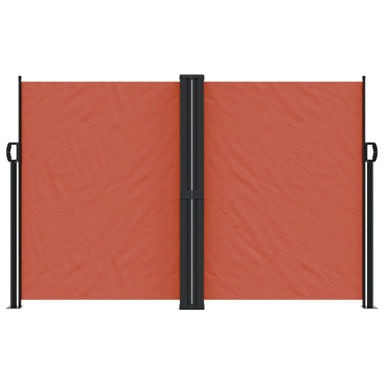 Pare-brise Vidaxl extensible 160x600 cm terre casse