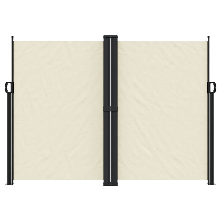 Écran de jardin vidaxl extensible 180x600 cm Crème -Colored