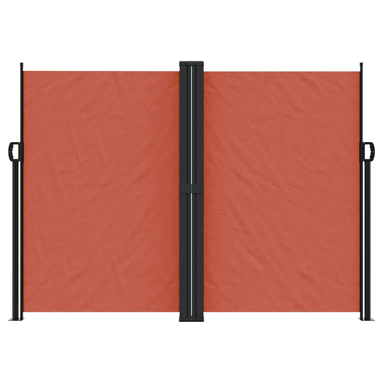 Pare-brise Vidaxl extensible 180x600 cm terre casse