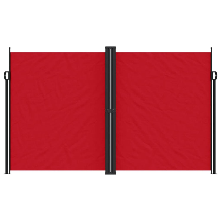 Pare-brise vidaxl extensible 200x600 cm rouge