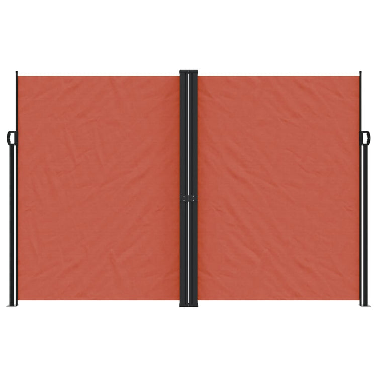 Pare-brise Vidaxl extensible 220x600 cm terre casse