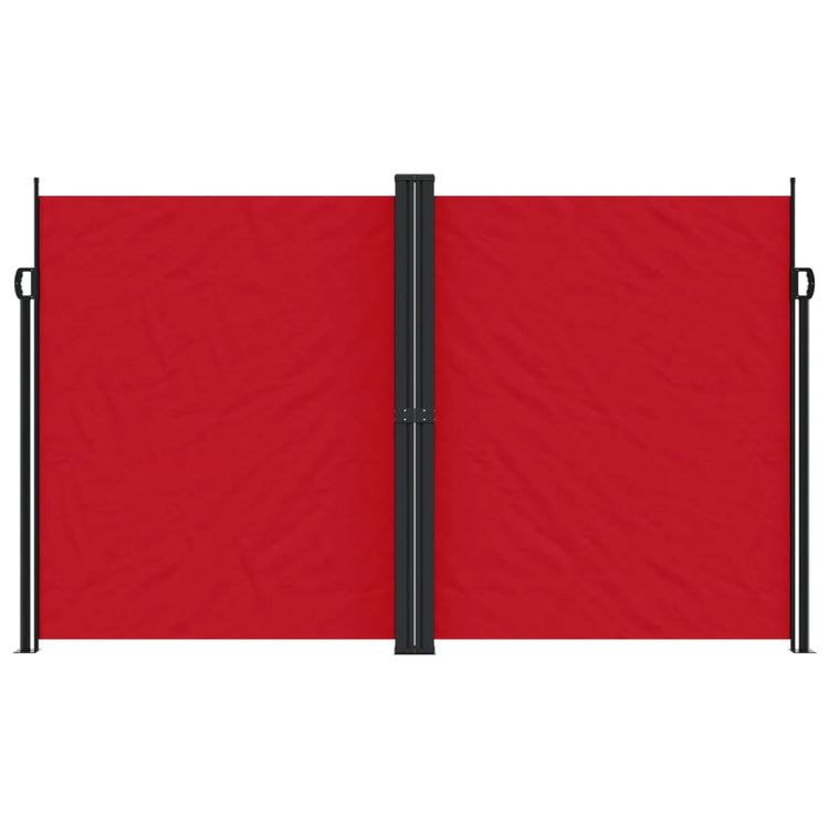 Pare-brise vidaxl extensible 200x1000 cm rouge