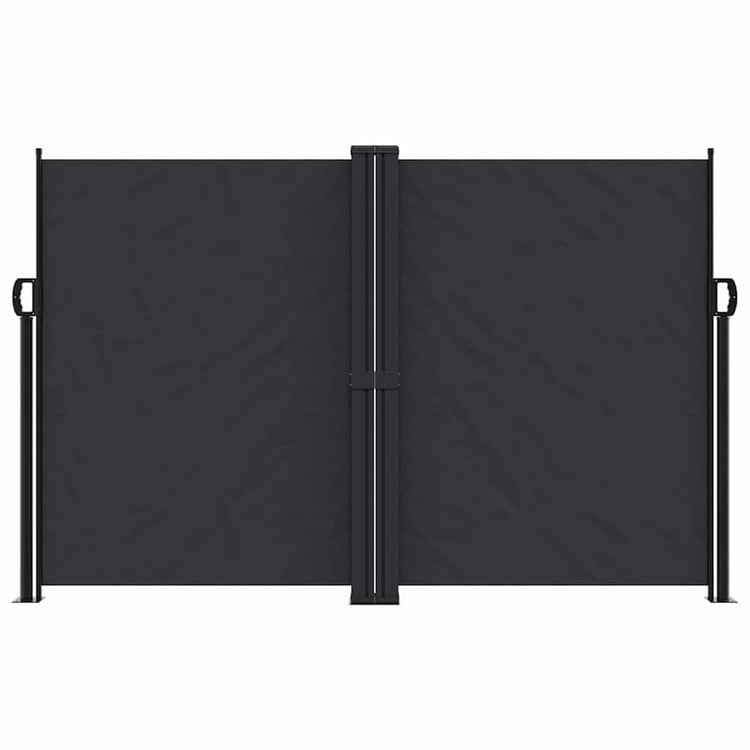 Pare-brise Vidaxl extensible 160x1200 cm noir