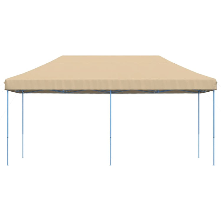 Vidaxl PartyTent Foldable Pop-up 580x292x315 cm beige