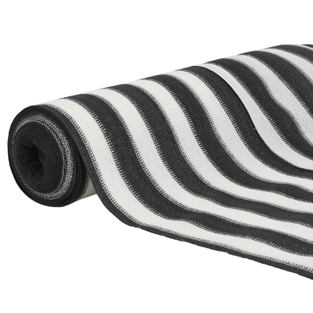 Vidaxl Privacynet 75 g m² 3,6x10 m anthracite HDPE et blanc