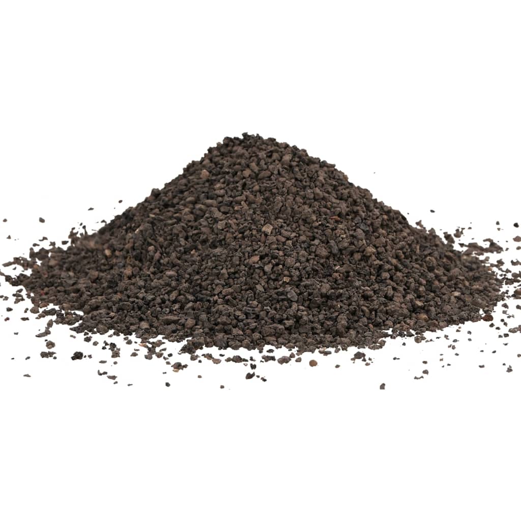 Vidaxl Basaltgrind 25 kg 1-3 mm noir