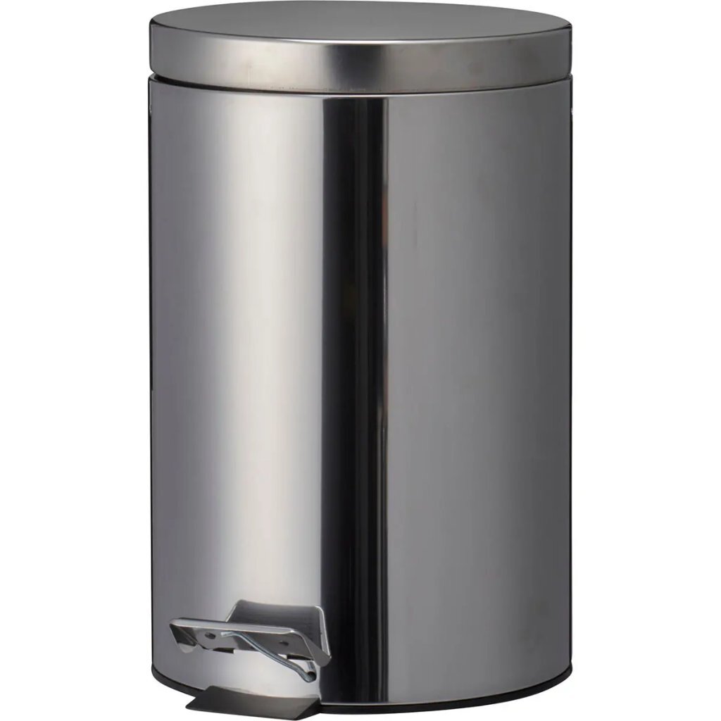 Excellente poubelle à pédale pour articles ménagers 12l en acier inoxydable
