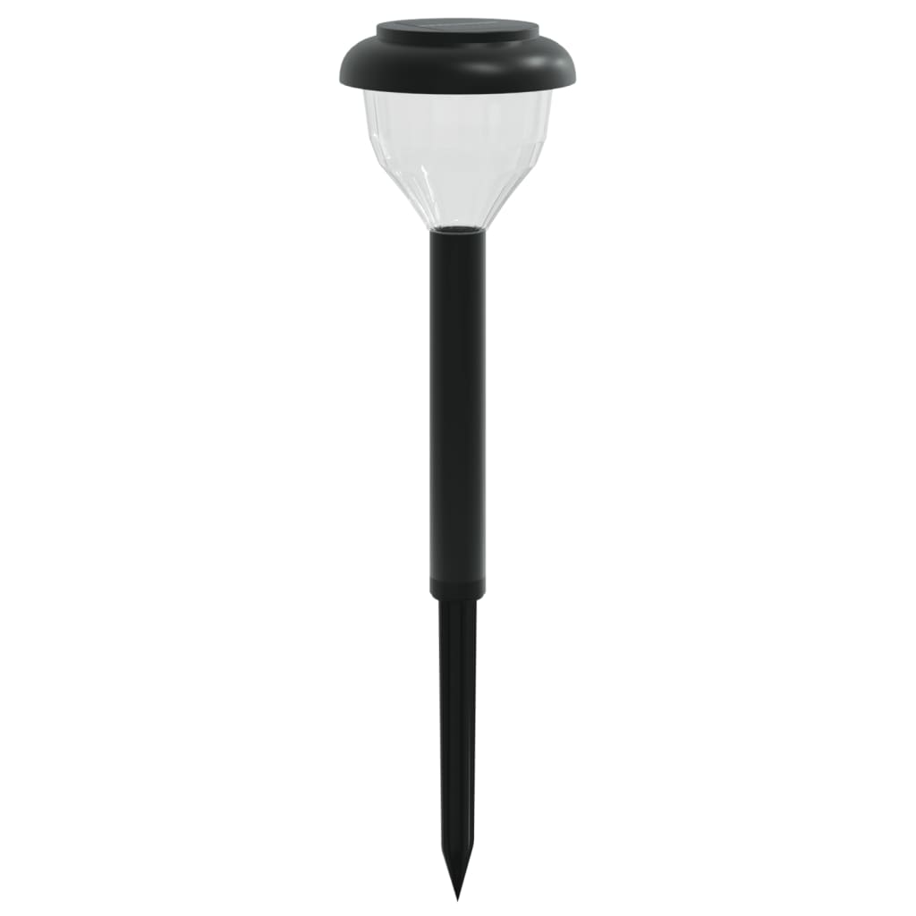 Vidaxl Garden Path Lighting 4 St Solar avec des broches au sol RVB et Warmwit