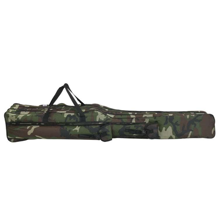 Vidaxl Hengeltas 150 cm Camouflage Oxford tissu vert