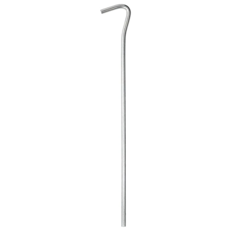 Vidaxl Tent Pegs 50 STS Ø5 mm 23 cm Acier galvanisé