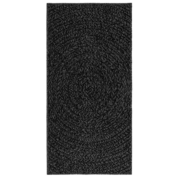 Vidaxl Rug Zizur à l'intérieur et à l'extérieur 60x110 cm Jute Look Anthracite