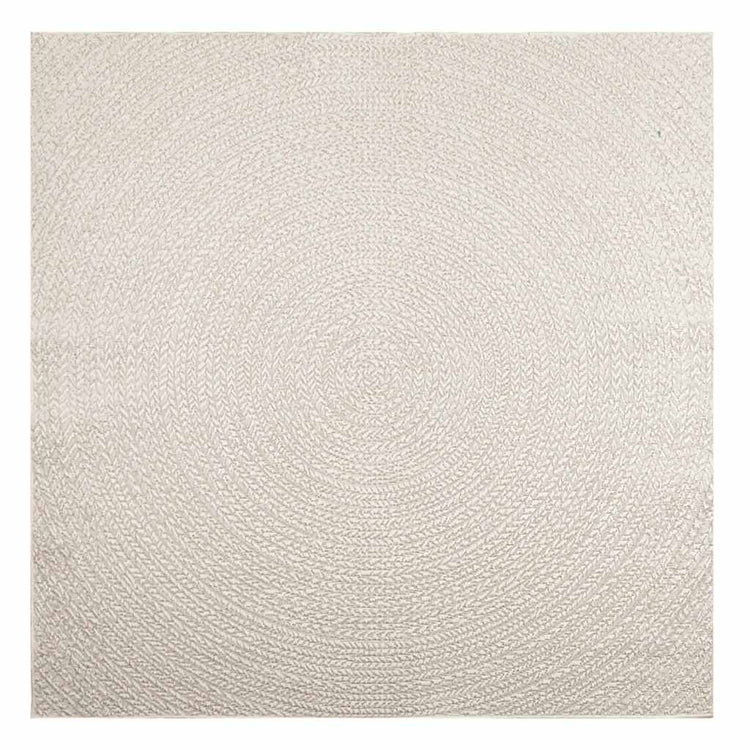 Vidaxl tapis zizur salle à l'intérieur et à l'extérieur de 200x200 cm de jute