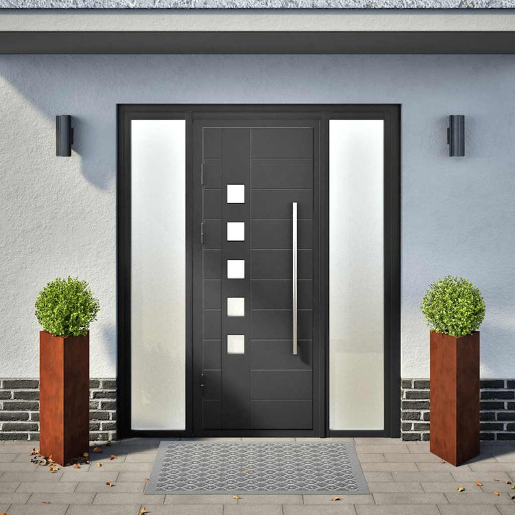 Vidaxl Planters 2 St Triangle 40x40x75 cm