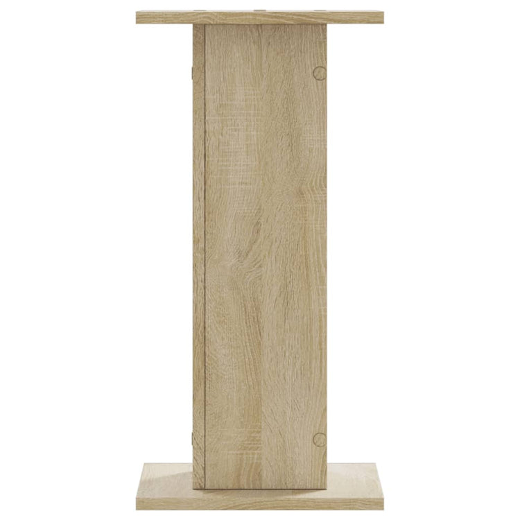 Le haut-parleur Vidaxl comprend 2 PCS 30x30x60 cm en bois de bois de bois sonoma
