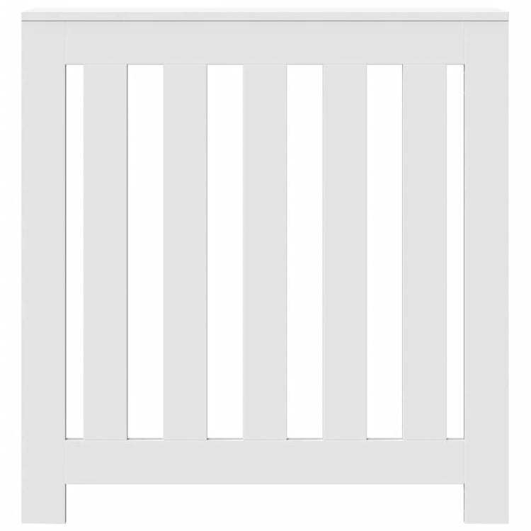 Construction de radiatorom vidaxl 78x20x82 cm Blanc de bois transformé