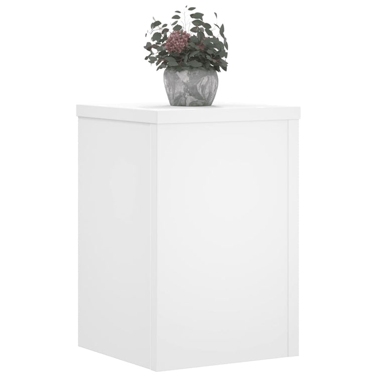 Normes de plante vidaxl 2 ST 25x25x35 cm Bois de bois transformé