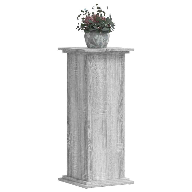 Norme de l'usine de Vidaxl 33x33x80 cm en bois de chêne sonoma gris de bois de bois