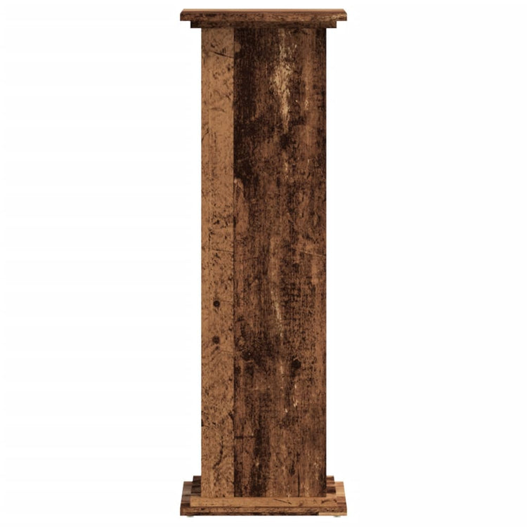 Norme de l'usine Vidaxl 33x33x100 cm Bois transformé Old Wood -Colored