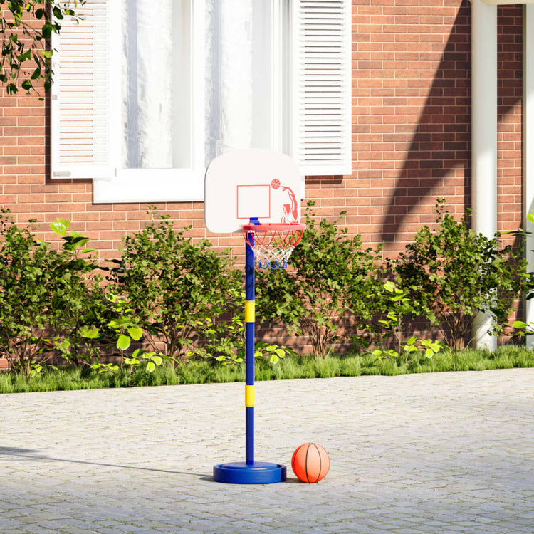 Norme de basket-ball Vidaxl avec baule et hauteur de pompe réglable 90 121 cm