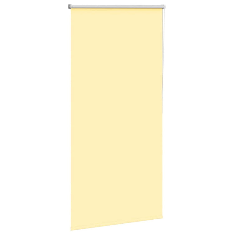 Vidaxx store enrouleur occultant 85x150 cm, largeur du tissu 80,7 cm jaune