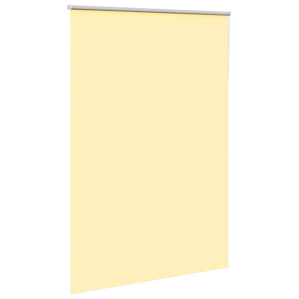 Vidaxx store enrouleur occultant 155x230 cm largeur de tissu 151,6 cm jaune