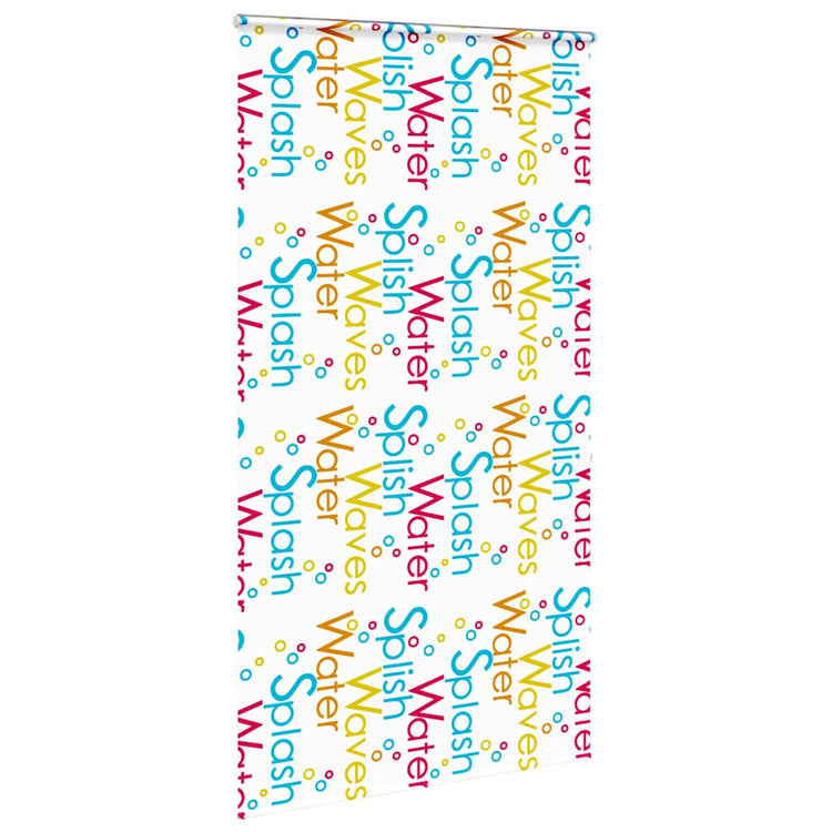 Store enrouleur de douche Vidaxx avec cassette 140x240 cm, largeur du tissu 136 cm
