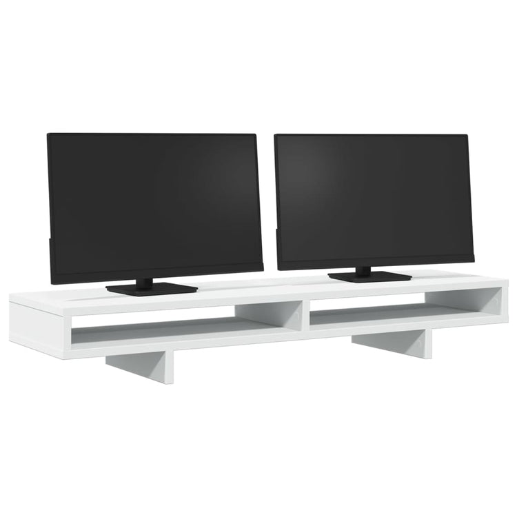 Vidaxl Monitor standard 100x27x15 cm Bois de bois transformé