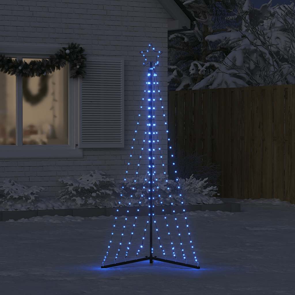 Vidaxl LED Arbre de Noël 339 LED 187 cm bleu