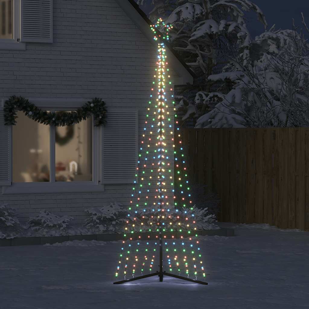 Vidaxl LED Arbre de Noël 495 LEDS coloré 300,5 cm