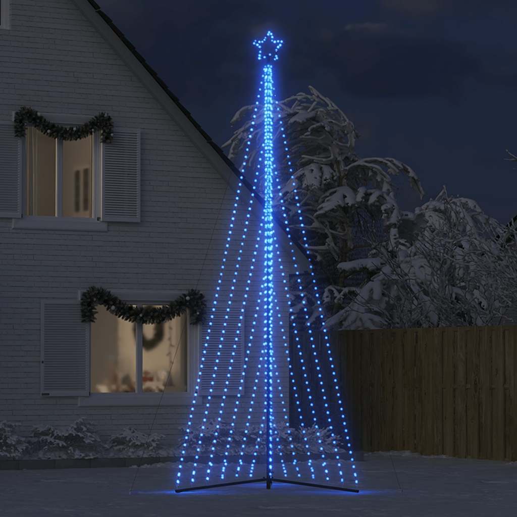 Vidaxl LED Trele de Noël 789 LEDS 476 cm bleu