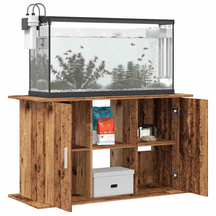 Vidaxx support d'aquarium 101x41x58 cm bois traité, couleur bois ancien