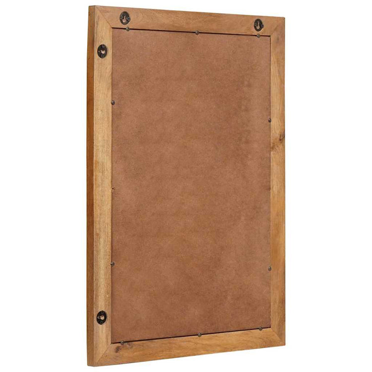 Miroir de salle de bain Vidaxxl avec miroir marron clair 70 x 50 x 2,5 cm