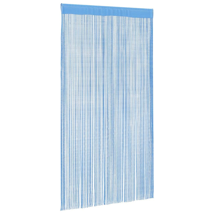 VidaXL rideaux de cordon 2 pcs 140x250 cm bleu clair