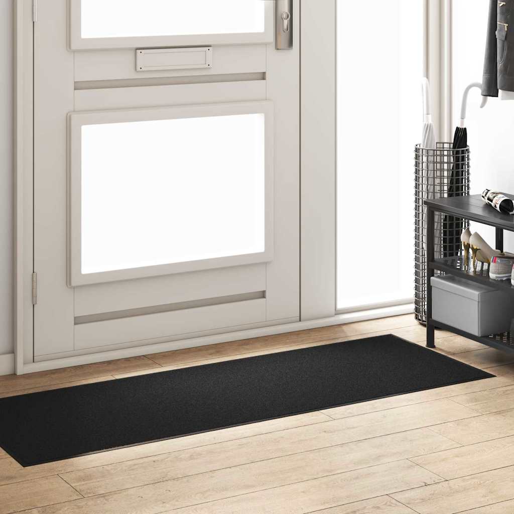 Vidaxx paillasson autrement noir 60 x 180 cm polypropylène et vinyle