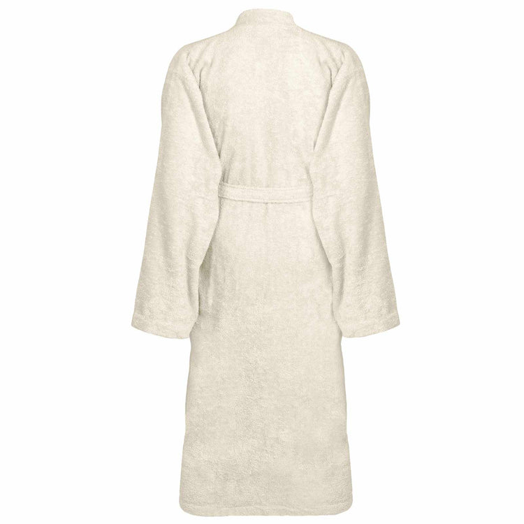 VidaXL peignoir Kinn crème XXXL coton
