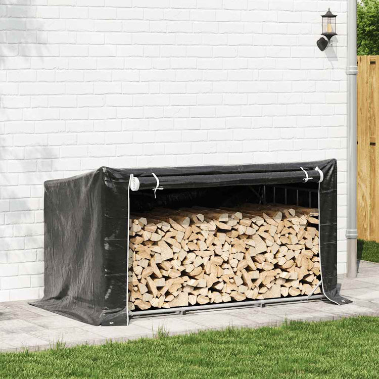 Cheminée Vidaxl avec couvercle de pluie 200.5x100.5x110,5 cm en acier