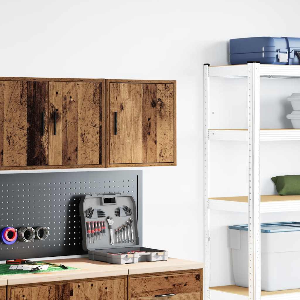 Vidaxx armoire murale de garage bois traité vieux bois