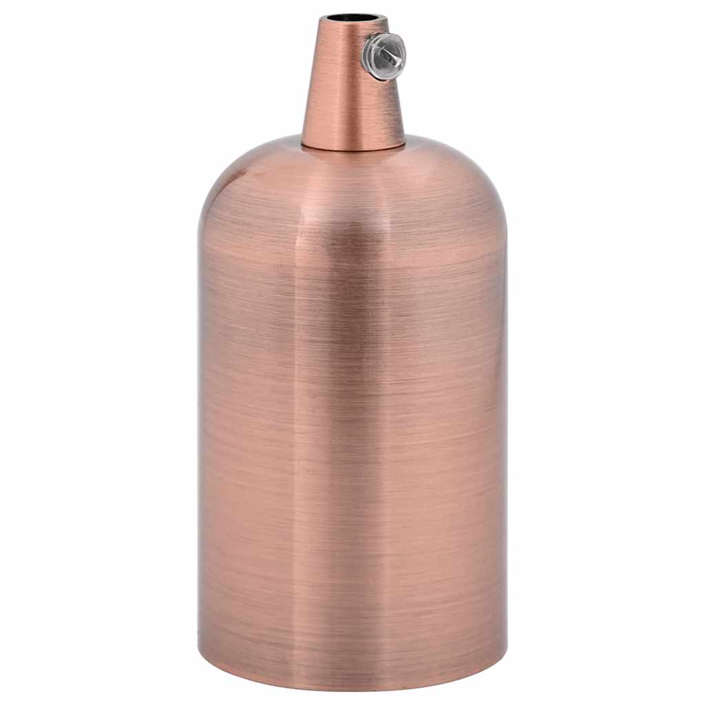 VidaXL douilles de lampe 2 pcs bronze rouge E27