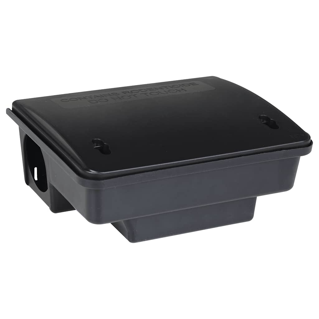 VidaXL pièges à souris 4 pcs 23x19x9,5 cm noir