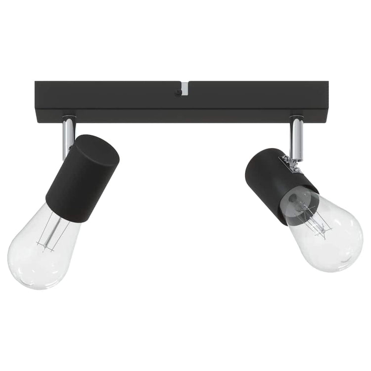 Vidaxx spot de plafond avec spots noir 26 x 6,5 x 11,5 cm métal