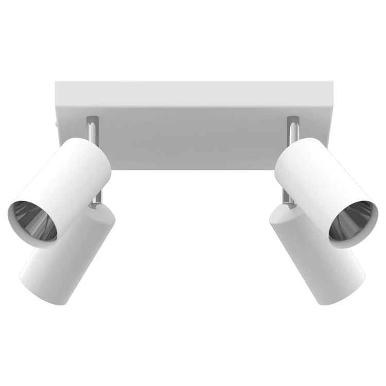 Vidaxx spot de plafond avec spots blanc 26 x 26 x 16 cm métal