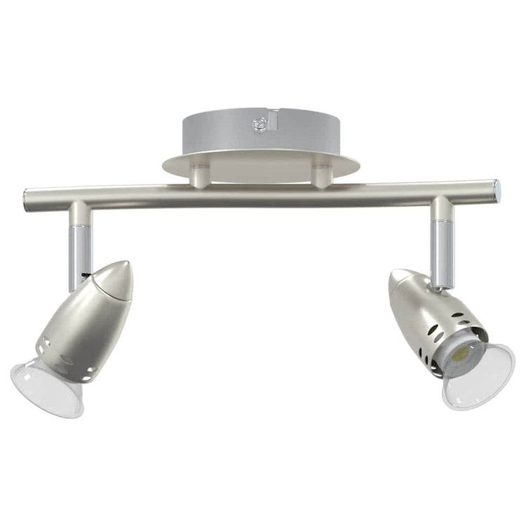 Vidaxx spot de plafond avec spots nickel 27 x 10 x 12 cm métal